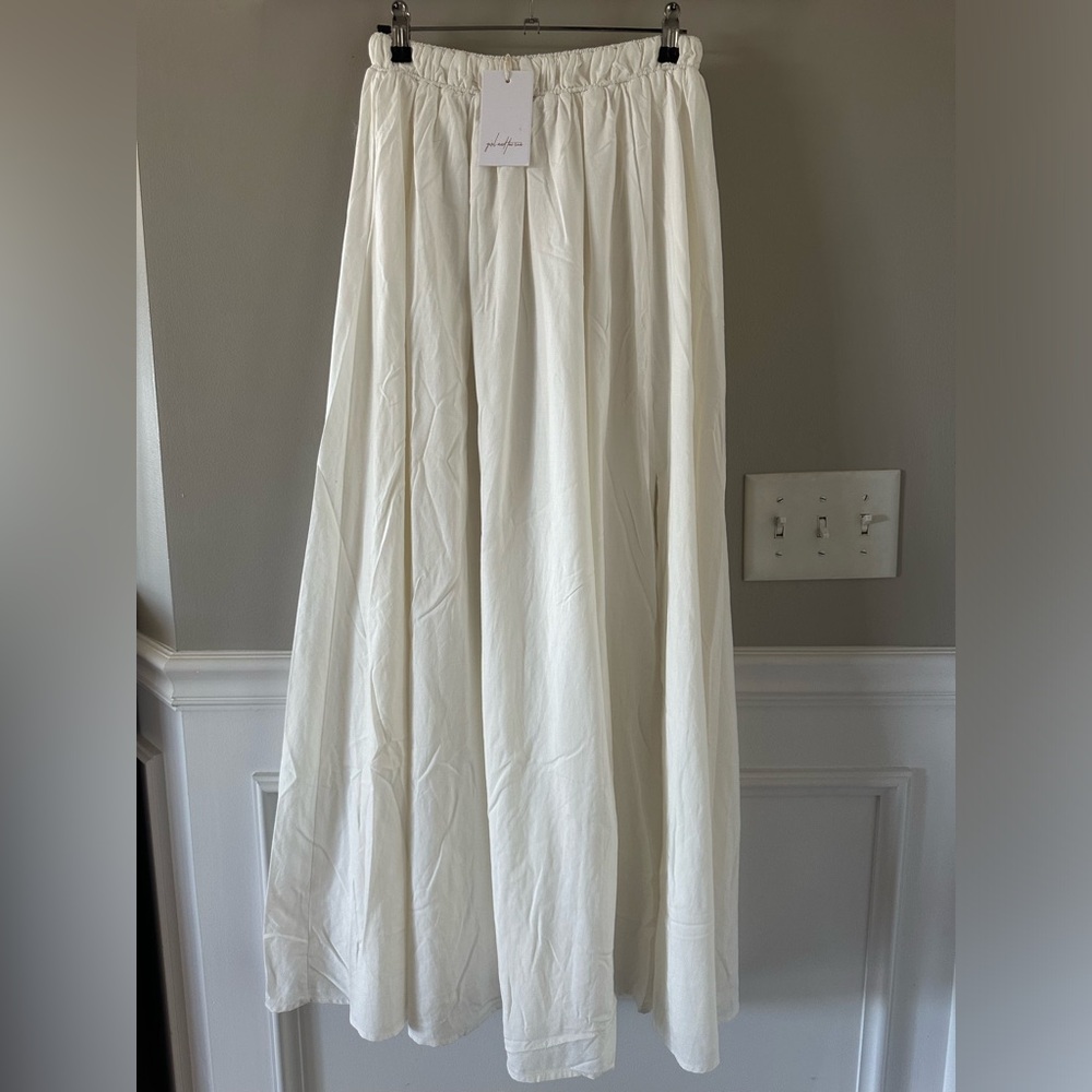NWT White Maxi Skirt